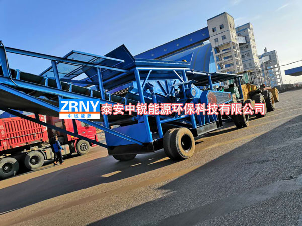 山西煤炭破碎機工程案例